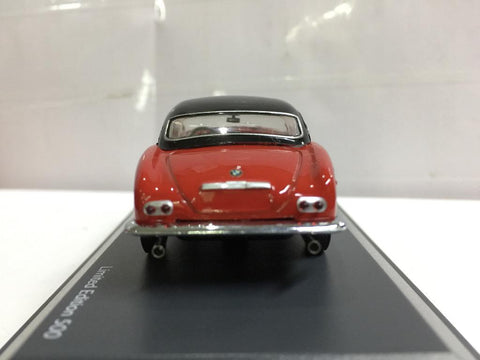 SCHUCO 1/43 BMW 507 WITH HARDTOP RED BLACK (02034) (PIU100)