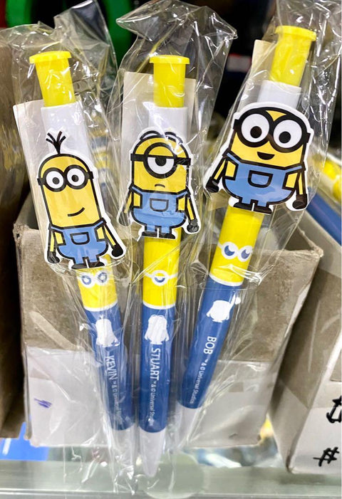 MINIONS BALL PEN SET OF 3 迷你兵團 KEVIN STUART BOB 一套3支 (ICARUS/TT50)
