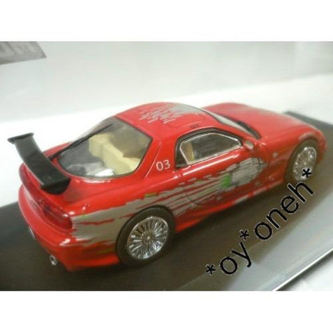 GREENLIGHT 1/43 FAST & FURIOUS 狂野時速 DOM'S 1993 MAZDA RX-7 86204 (01775) (PIU104 店) b29097398 (Y)