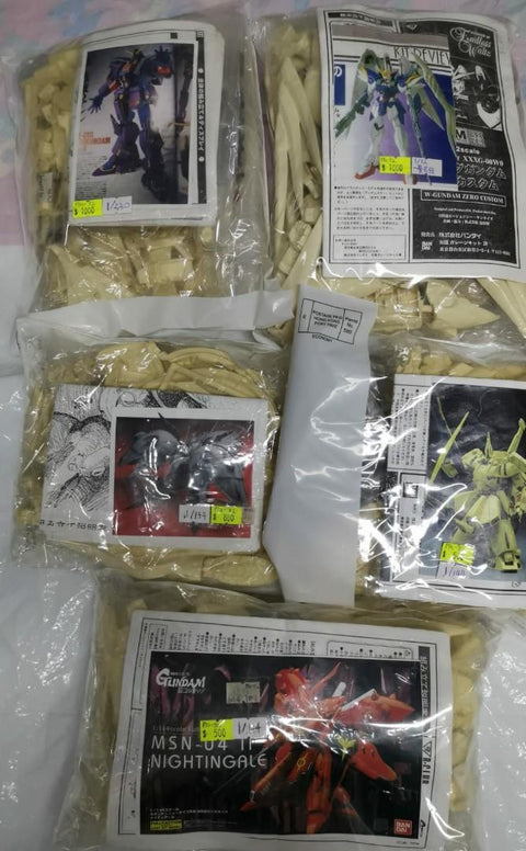 一大堆 手辦 首辨 未砌 未上色 lot for sell 約62包