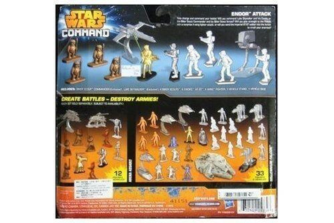 HASBRO 25739 星球大戰 STAR WARS COMMAND ENDOR ATTACK LUKE BIKER SCOUT (PIU/KW201-30)