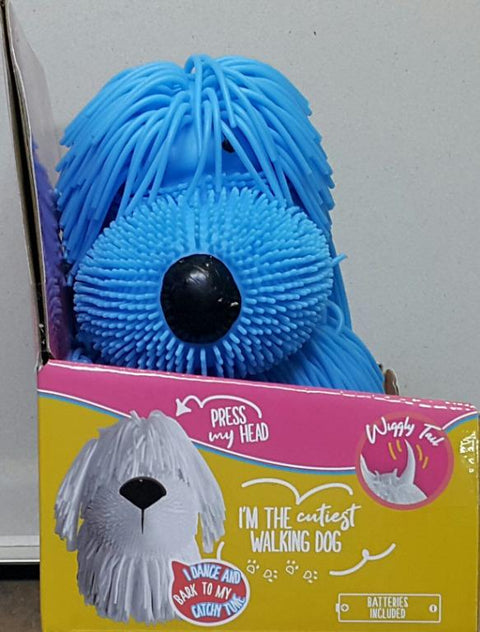 EOLO 20337 搖頭擺尾汪星人 地拖狗 藍色 JIGGLY PUP BLUE WALKING DOG (EPC-2140-32) L