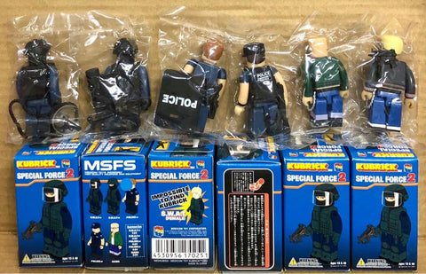 MEDICOM 17025 Kubrick SPECIAL FORCE 2 MSFS SET OF 6 (連 1 特別版) BUY-SPK