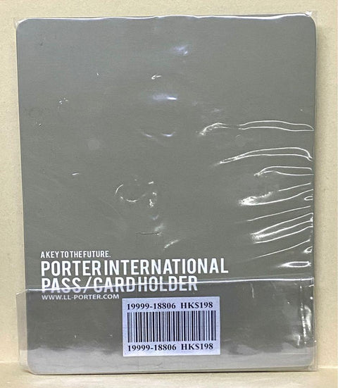 PORTER INTERNATIONAL PASS / CARD HOLDER 卡袋 MAROON 棗紅色 （PA-0)