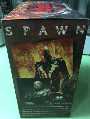 MCFARLANE TOYS SPAWN THE POLYSTONE CAST BUST A PREMIUM COLLECTIBLE STATUE FROM THE FEATURE FILM