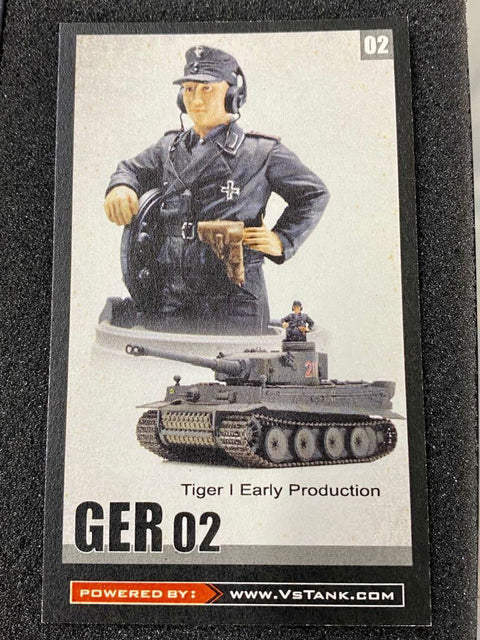 C692/TT50 VSTANK 1/24 MILITARY METAL FIGURE GER02