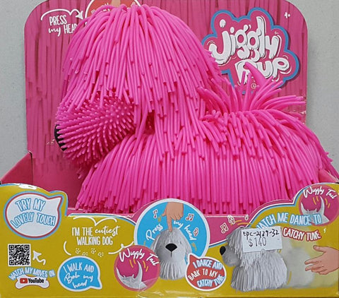 EOLO 20340 搖頭擺尾汪星人 地拖狗 粉紅色 JIGGLY PUP PINK WALKING DOG (EPC-2269-32 L)