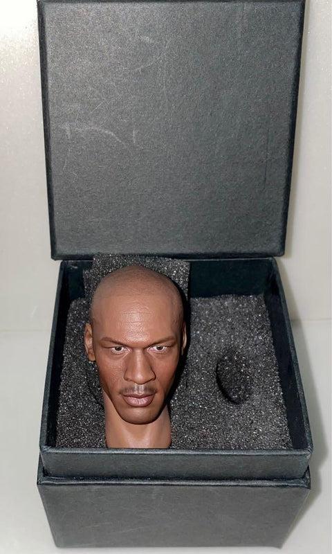 全新 1/6 TOYS CUSTOM HOT MOVIE 散件 米高 佐敦 MICHAEL JORDAN 頭雕 HEAD SCULPT (PIU/F-303-220)