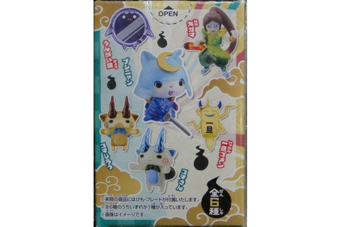 BANDAI YOKAI WATCH 妖怪手錶 妖怪吉祥物4 雲外鏡 哥瑪先生 哥瑪次郎 對不起怪 武士喵 大蟾蜍 食玩 95147 (EPC-519-51s)