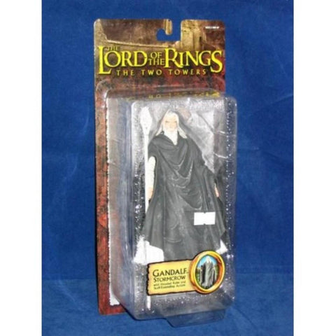 TOY BIZ 81633 魔戒二部曲 雙城奇謀 甘道夫 THE LORD OF THE RINGS THE TWO TOWERS GANDALF STORMCROW WITH HOODED ROBE AND STAFF-EXTENDING ACTION (LOTR)