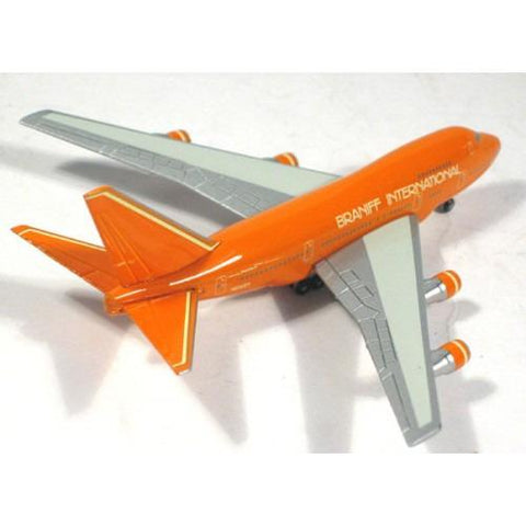 HERPA WINGS 1/500 BRANIFF INTERNATIONAL "BABY ORANGE" BOEING 747SP N604BN (511605)