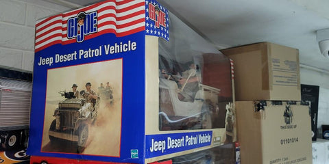 Hasbro 1/6 gi joe jeep desert patrol vehicle軍車