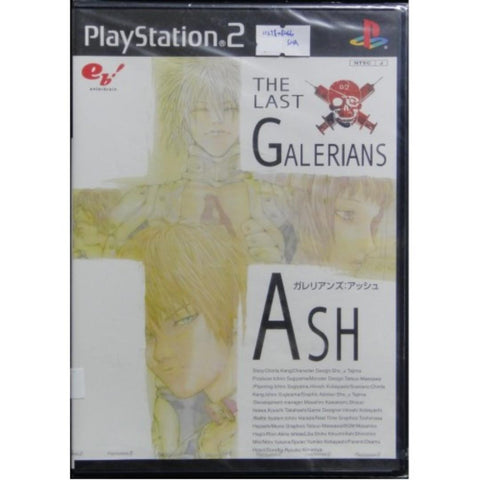 SONY 日版遊戲 SCEI PS2 EB ENTERBRAIN THE LAST GALERIANS ASH SLPS25119 (SHA-01095)