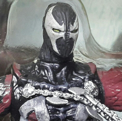 MCFARLANE 11123 再生俠 電影系列 再生俠 三角魔 胡同戰 玩具套裝 ULTRA-ACTION FIGURES SPAWN THE MOVIE PLAYSET SPAWN ALLEY SPAWN VS VIOLATOR (BUY-SPK) 存