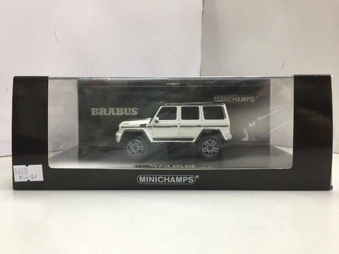 MINICHAMPS 1/43 BRABUS 500 4x4 2016 White (437 032462) (13837) (PIU130)