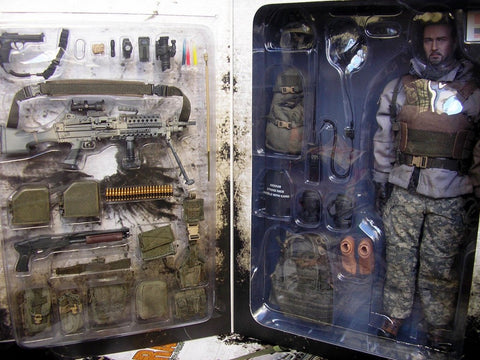 1/6 HOT TOYS US ARMY 75TH RANGER M249 GUNNER FIGURE (PIU1500) 1122952494