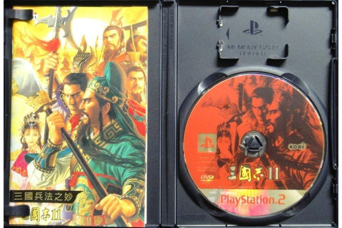SONY PS2 KOEI ROMANCE OF THE THREE KINGDOMS XI 光榮 三國志11 遊戲日版 SLPM66549 BUY-02459