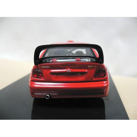AUTOART 1/43 CITROEN XSARA WRC 2004 PLAIN BODY VERSION RED (60436) (TOY-735-75AO)