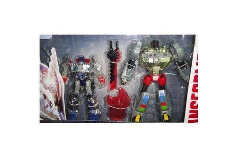 HASBRO 變形金剛殲滅世紀 柯栢文 鋼鎖 SILVERKNIGHT OPTIMUS PRIME GRIMLOCK 96633 (PIU/KW160-160)
