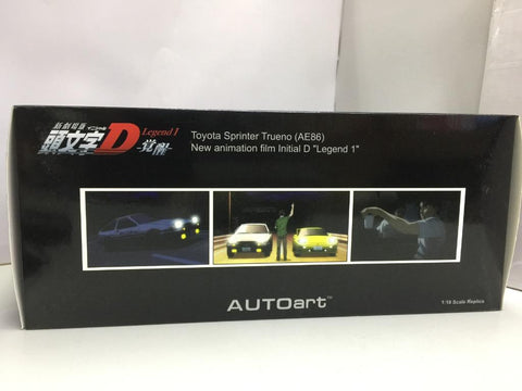 AUTOART 1/18 TOYOTA SPRINTER TRUENO AE86 頭文字D New animation film Initial "Legend 1" (78798) (C1093-739)