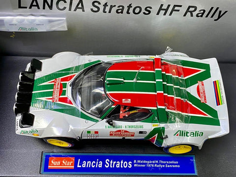 SUN STAR 04506 1/18 METAL DIECAST LANCIA STRATOS (PA-0)
