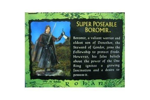 TOY BIZ 81488 魔戒 波羅莫 LORD OF THE RINGS SUPER POSEABLE BOROMIR (LOTR)