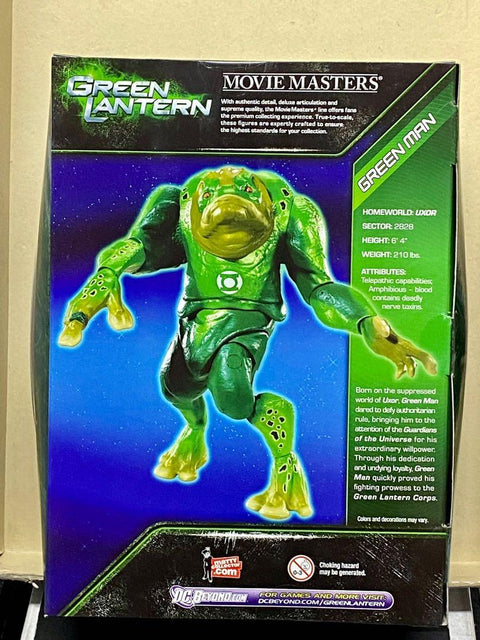 C926-1 MATTEL 98782 GREEN LANTERN MOVIE MASTERS GREEN MAN FIGURE