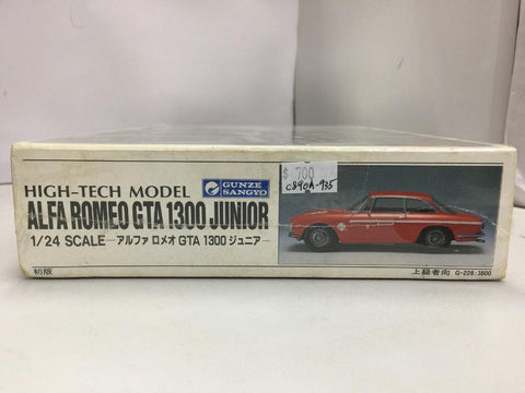 GUNZE SANGYO 1/24 ALFA ROMEO GTA 1300 JUNIOR HIGH-TECH MODEL (G-228:3800) (C890A-935)