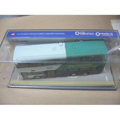 CORGI 1/76 KCR BUS 10th ANNIVERSARY 1987-1997 LEVLAND OLYMPIAN 11 METRE 3 AXLE 九廣巴士10週年 空調雙層巴士 K11 沙田第一城 (43202) BUY
