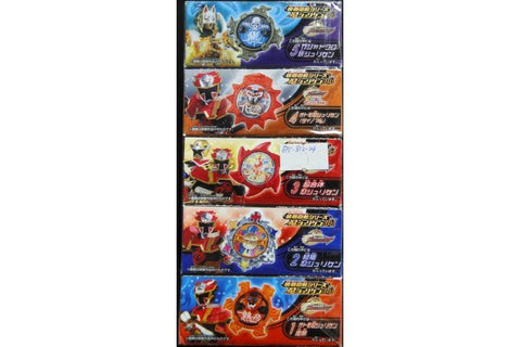 BANDAI 裝著回轉系列 忍手裡劍第四彈 手裏劍戰隊忍忍者 激熱御伴忍 終極忍 超合體忍 恐飛龍戰丸御伴忍 骷髏妖裏劍 盒蛋 00819 EPC-812-24