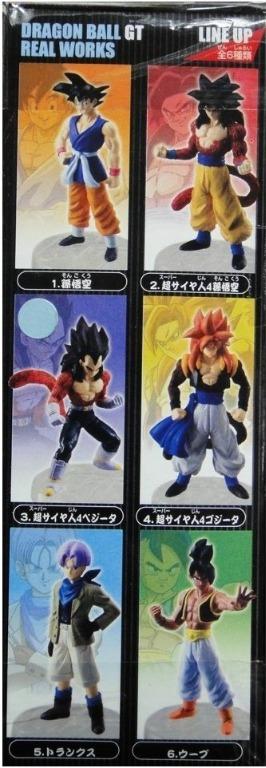 BANDAI 龍珠GT超4 孫悟空 比達 格比達 杜拉格斯 歐布 DRAGON BALL GT 盒蛋 (BUY-03267)