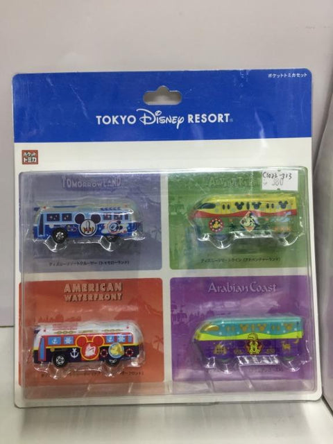TOMY TOMICA TOKYO DISNEY RESORT 車輛套裝 (17222) (C1022-313)