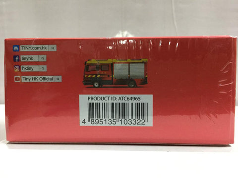 TOYEAST TINY CITY DIE-CAST MODEL CAR MAN LIGHT RESCUE UNIT F2526 HONG KONG FSD 細搶 ATC64965 (10332) (C1120-12)
