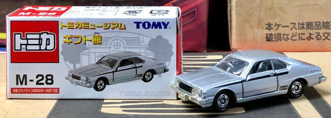 TOMY TOMICA MUSEUM 博物館 禮品店 M-25 - M-30 日產 NISSAN 藍鳥 BLUEBIRD SILVIA 淑女 FAIRLADY SKYLINE 豐田 TOYOTA 寶馬 BMW 一套6盒 (PIU-60WH)