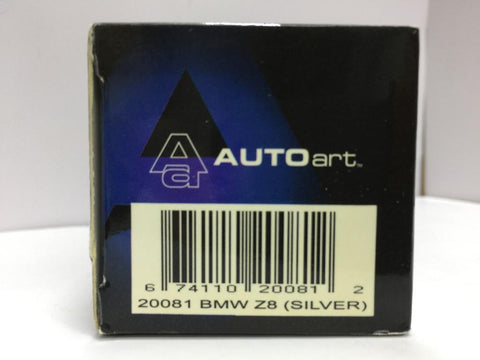 AUTOART 1/64 BMW Z8 SILVER (20081) (C1123-134)