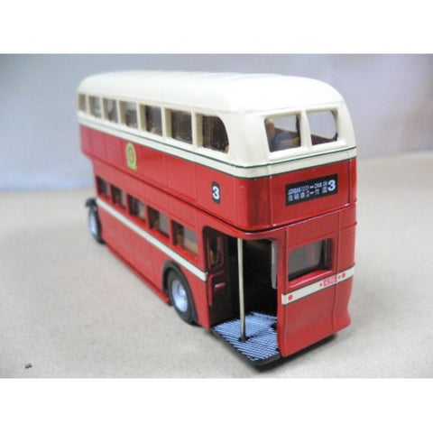 CORGI 1/76 KMB 3 DAIMLER CVG5DD 'A' SERIAL DOUBLE DECK BUS 九巴 丹拿A型 巴士 佐敦道碼頭 - 竹園 (40407) (BUY) (1137862534) (Y)