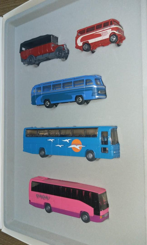 wiking 1/87 Mercedes Benz bus set