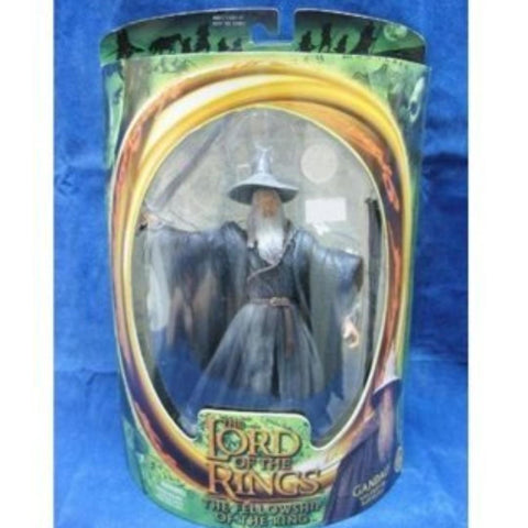 TOY BIZ 81022 魔戒首部曲 魔戒現身 灰袍甘道夫 伊恩·麥基倫 THE LORD OF THE RINGS THE FELLOWSHIP OF THE RING GANDALF THE GREY WITH LIGHT-UP STAFF ACTION IAN MCKELLEN b5644366 (LOTR)