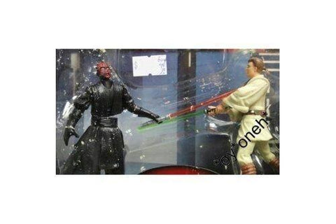 TOMY 60841 STAR WARS DARTH MAUL OBI WAN KENOBI FINAL LIGHTSABER DUEL 日版 (BUY-SPK)