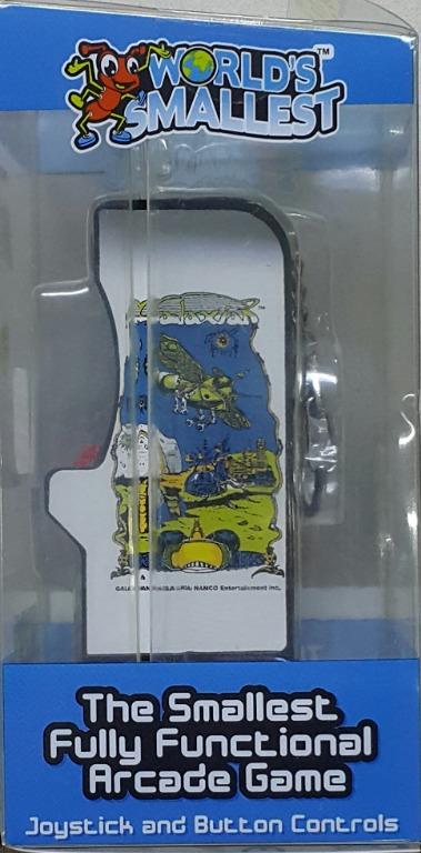 BANDAI 00520 南夢宮 經典迷你街機系列 蜜蜂機 銀河戰機 世界上最小的全功能遊戲機連鎖匙扣 NAMCO TINY ARCADE GALAXIAN THE WORLD'S SMALLEST FULLY FUNCTIONAL ARCADE GAME WITH KEYCHAIN (EPC-2144-40) 存
