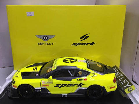 SPARK 1/18 BENTLEY CONTINENTAL GT3 MACAU GT WORLD CUP 2016 18SA008 (16008) (PIU300)