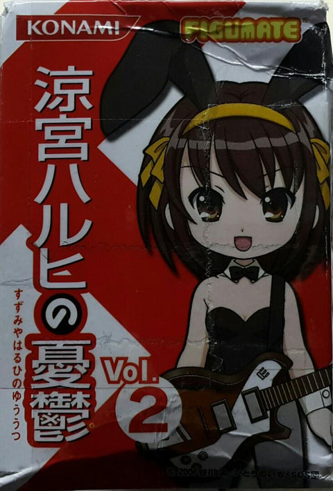 HOLD - KONAMI 13174 涼宮春日的憂鬱  涼宮春日 喜綠江美里 鶴屋 長門有希 朝比奈實玖瑠 盒蛋套裝 FIGUMATE THE MELANCHOLY OF HARUHI SUZUMIYA KIMIDORI EMIRI TSURUYA NAGATO YUKI ASAHINA MIKURU SET (BUY-MC) 存