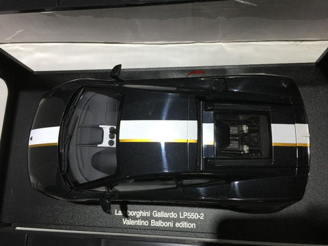 AUTOART 1/18 LAMBORGHINI GALLARDO LP550-2 BALBONI NERO NOCTIS BLACK (74631) (N450-2015-681)