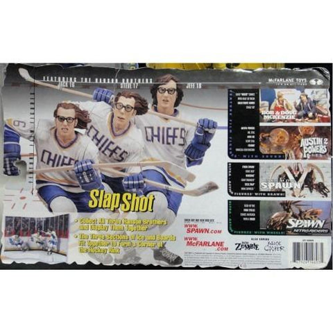 MCFARLANE SLAP SHOT HANSON BROTHERS JACK STEVE JEFF (BUY-14601-14602-14603)