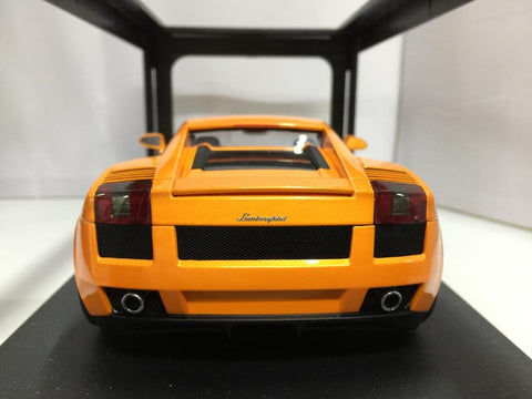AUTOART 1/18 LAMBORGHINI GALLARDO METALLIC ORANGE (74573) (C978-56)