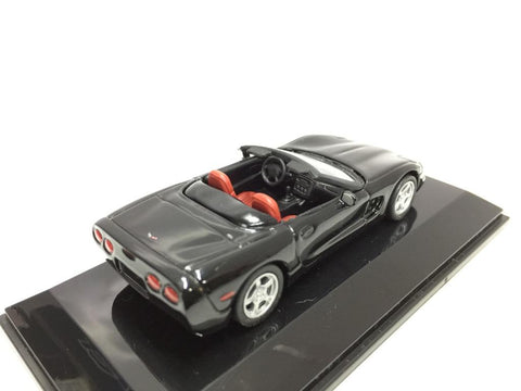 AUTOART 1/64 CHEVROLET CORVETTE CONVERTIBLE 1998 BLACK (20151) (C1123-134)