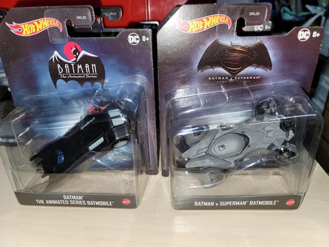 Hotwheels batman batmobile set hot wheels 1/50 mattel dkl20