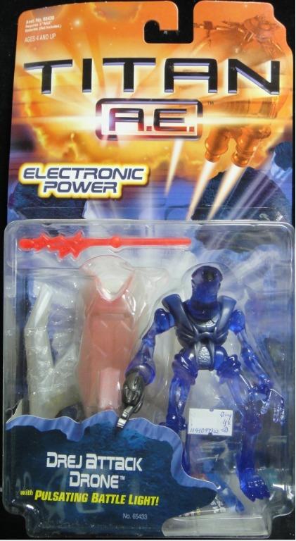 HASBRO 泰坦 TITAN AE ELECTRONIC POWER DREJ ATTACK DRONE WITH PULSATING BATTLE LIGHT (BUY-65433-SPK-倉)