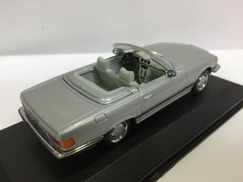 MINICHAMPS 1/43 MERCEDES 350 SL CABRIOLET 1970-80 SILVER (430 033430) 01148 BUY