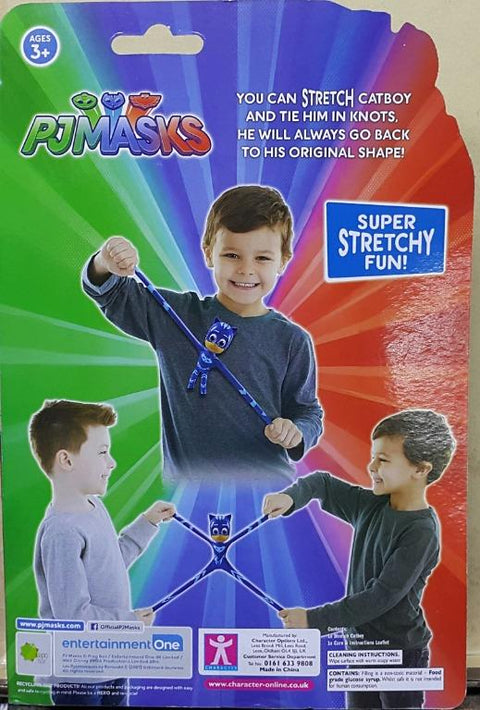 CHARACTER 06893 彈力人 睡衣小英雄 貓小子 AMAZING STRETCHY FUN FULLY STRETCHABLE HERO PJ MASKS STRETCH CATBOY (EPC-2149-28) 存